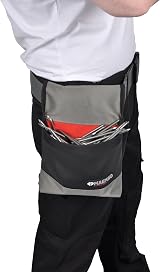 CK Magma MA2733 Nail Pouch Black Grey Durable Polyester Tool Holder view 3