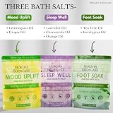 Moksha Foot Spa Gift Set Women UK Tea Tree Eucalyptus Soak Scrub Lotion Pamper view 3