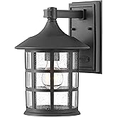 Hinkley 1864TK Freeport Outdoor Wall Mount Lantern, Medium, with Textured Black Finish