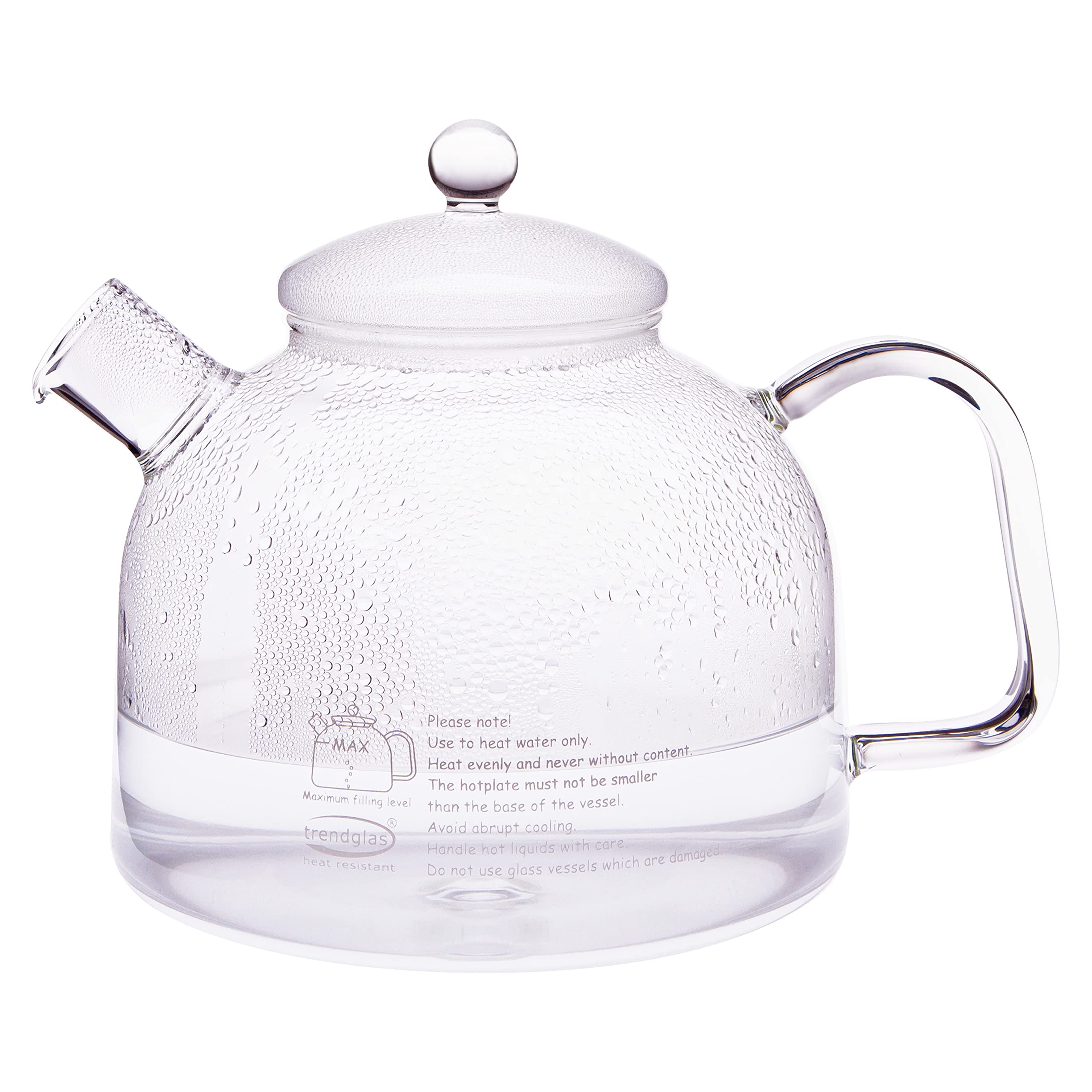 Trendglas Jena innovative kettle from borosilicate glass (1.75 litres)
