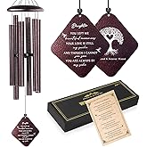 Doopeer Memorial Gifts for Loss of Daughter, 32"" Sympathy Wind Chimes for Loss of Daughter, Loss of Daughter Sympathy Gift, Bereavement Gifts in Memory of a Loved Daughter, Bronze