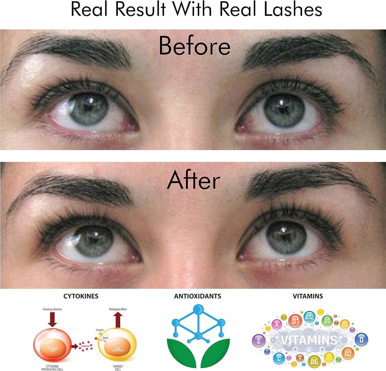 MD Lash Factor Eyelash Growth Serum, Clear, 0.2 Fl. Oz - Image 5