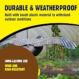 The Big Cheese Flying Falcon Decoy: Wind-Action Bird Deterrent 21in Wingspan view 5