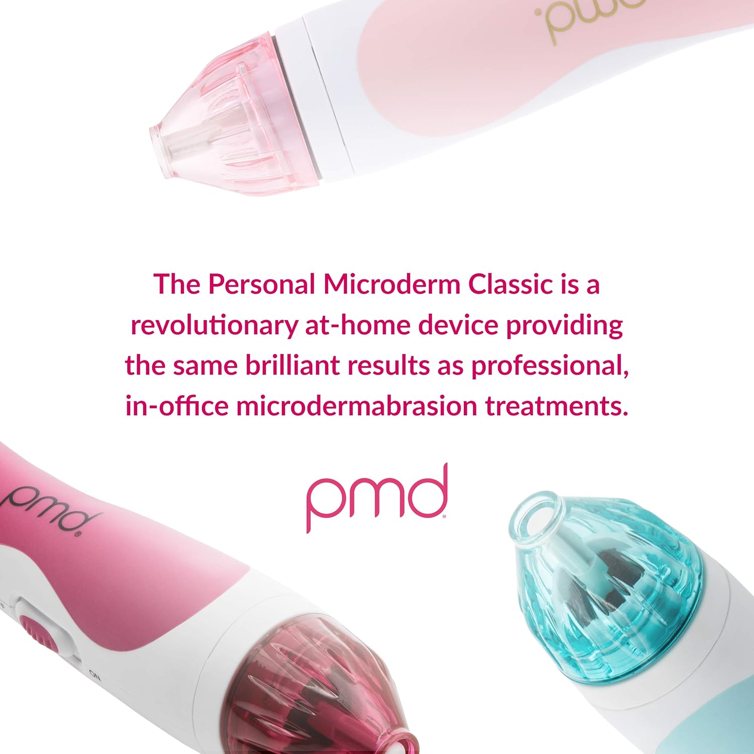 PMD Personal Microderm Classic - At-Home Microdermabrasion Machine with Kit for Face & Body, Teal: Premium Beauty