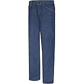 Bulwark Mens Flame Resistant Cotton Pre-Washed Denim Jean