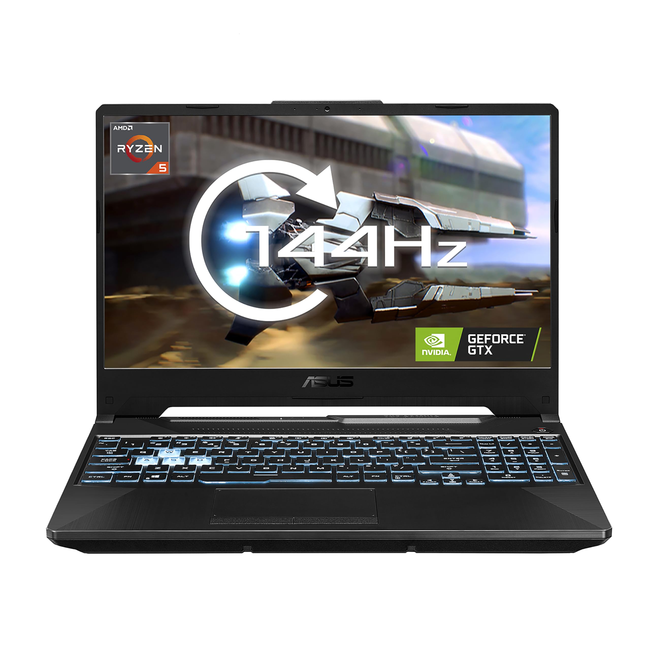 ASUS TUF A15 FA506NC Gaming Laptop | 15.6" Full HD 144Hz Screen | AMD Ryzen 5-7535HS | NVIDIA GeForce RTX 3050 | 16GB RAM | 512GB PCIe SSD | Windows 11