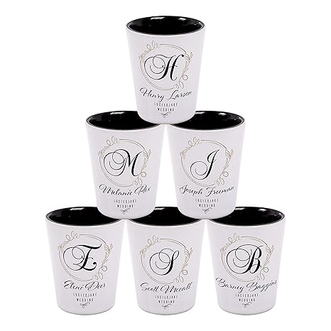  Personalized Bridesmaid Gifts Brides Drinking