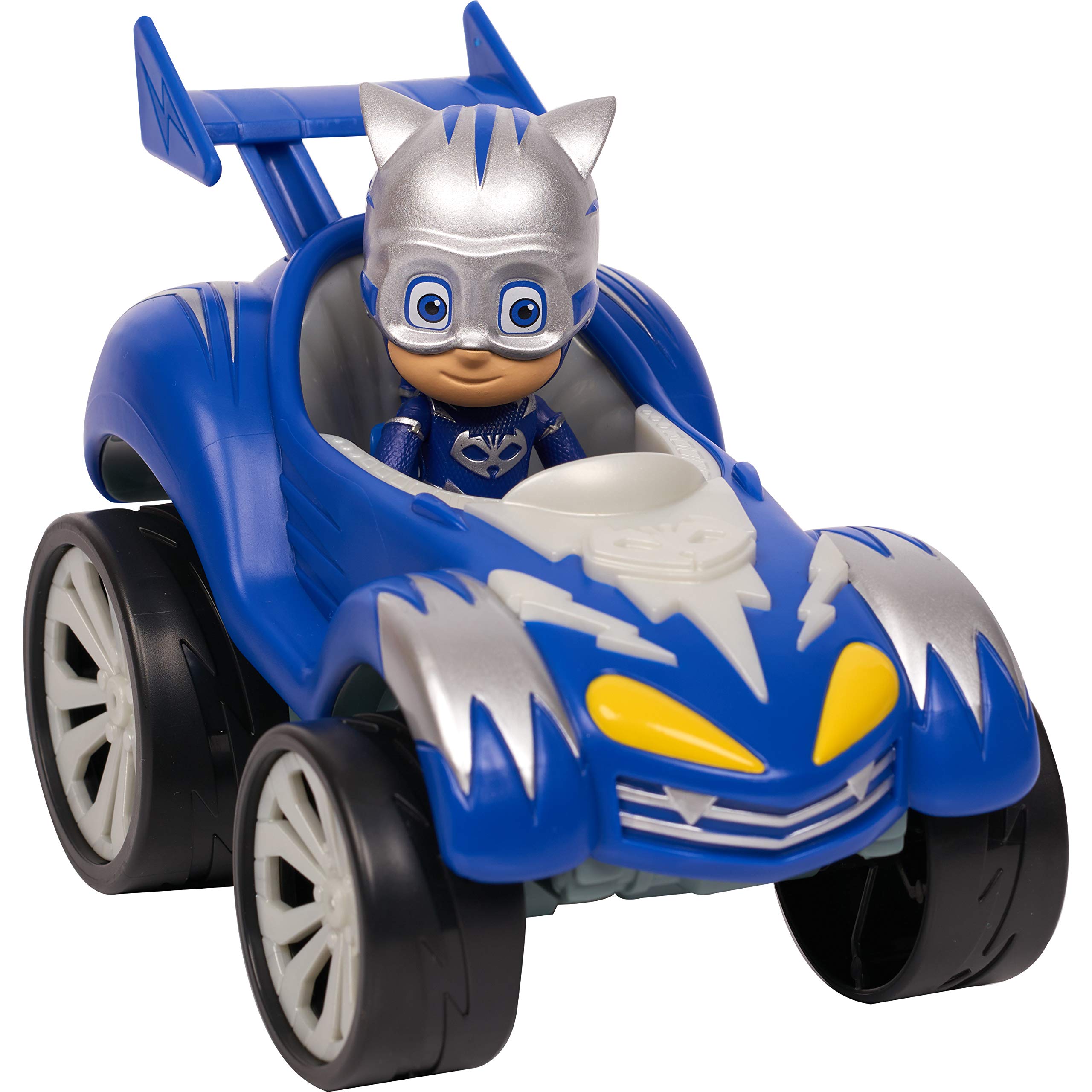 JP PJ Masks JPL95386 Power Racers Catboy Cat-Car Figure and Vehicle