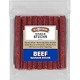 Old Wisconsin Beef Sausage Snack Sticks, Naturally Smoked, Ready to Eat, High Protein, Low Carb, Keto, Gluten Free, 26 Ounce 