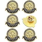 6/12/50/100 Pcs US Veteran Pins– Patriotic American Flag Veterans Day Eagle Lapel pin Badge Brooch Memorial Day Military Patriotic Decorations Gifts