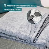 Beurer HD 75 Nordic Grey Electric Blanket 180 x 130 cm 6 Temp Settings view 7