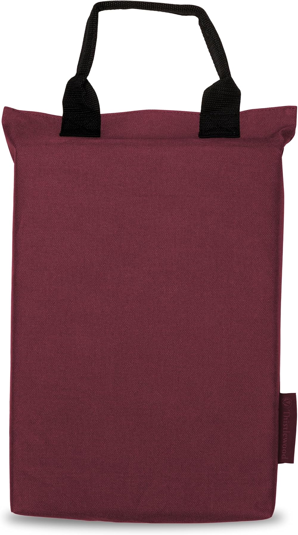 Thistlewood Traditional Padded Waterproof Garden Kneeler Burgundy