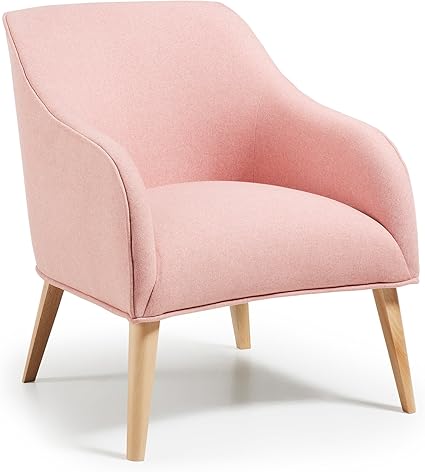 Kave Home Butaca Bobly Rosa Amazon Es Hogar