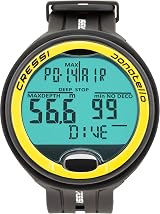Cressi Donatello Diving Computer Black Yellow One Size Unisex view 2