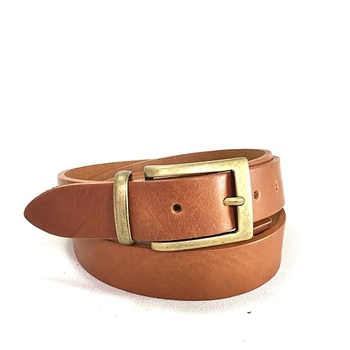 thin tan belt