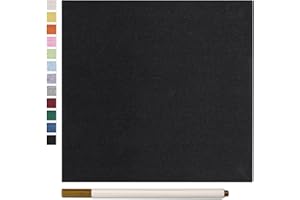 Yopih Photo Album Self Adhesive Scrapbook Album for Various Picture Sizes DIY Magnetic Linen Cover Album with Metal Pen - Perfect Family and Wedding Gift (40 Pages)