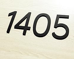 Self Adhesive House Number 5Inch House Numbers for