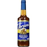 Torani Sugar-Free Syrup, Brown Sugar Cinnamon, Pump Included, 25.4 Fl Oz | Sweeten &amp; Add Guiltless Flavoring to Caf&eacute;-Style Drinks &amp; Desserts | Coffee Bar Essentials