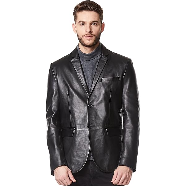 Carrie CH Hoxton Speed' Men's Real Leather Jacket 100% Lambskin