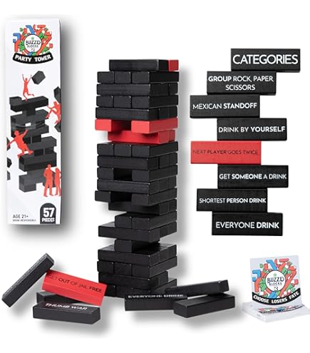 Amazon.com: Parker Brothers Jenga Xtreme : Toys & Games