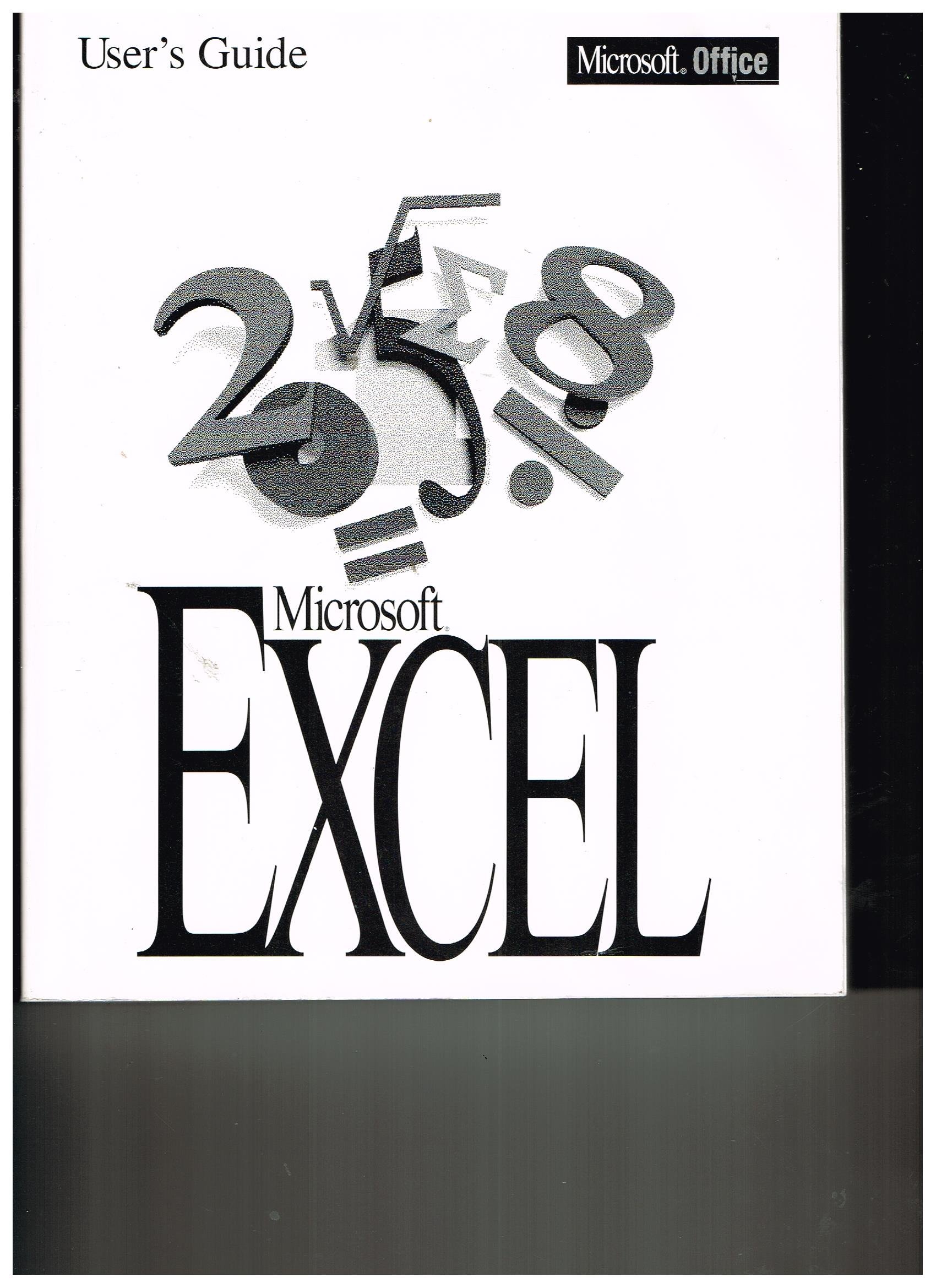 User S Guide Microsoft Excel Version 5 0 Microsoft Corporation Staff Amazon Com Books