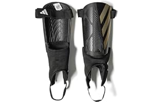 Adidas Unisex-Adult Tiro Match Soccer Shin Guards, Black/Gold Metallic/White, Large