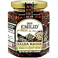 Don Emilio Salsa Macha Premium with Select Seeds 9 oz; Delicious Chili Crisp Oil, Roasted Peppers Spicy Gourmet Macha Sauce, All Natural, Vegan, Keto - MILD 9 oz