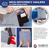 Sabco Grey Mailing Bags 13 x 19 Inch 100 Pack Self Seal Plastic view 7