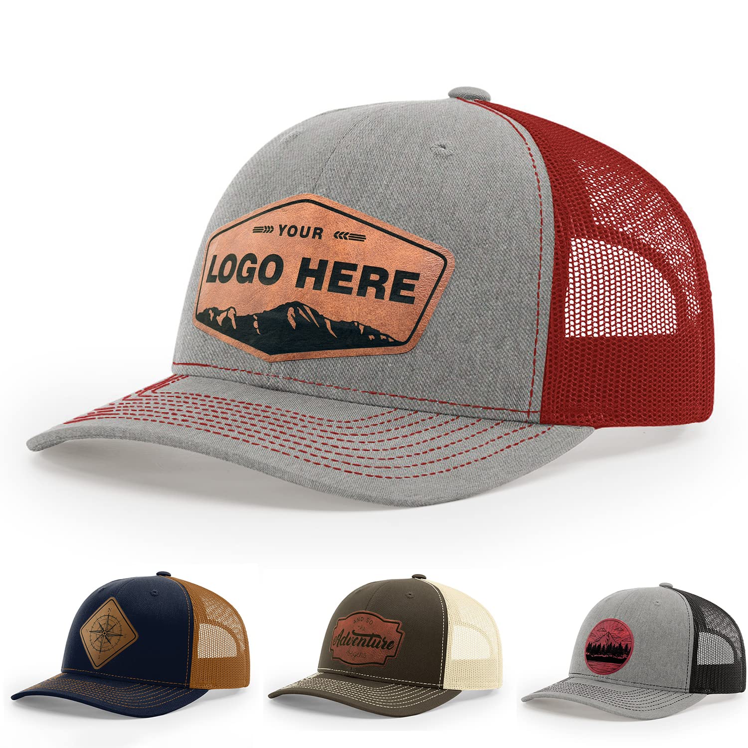 10-Pack Personalized Custom 112 Style Trucker