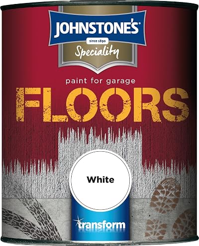 Johnstone's Garage Floor Paint White 750ml – Concrete Floor Renovation