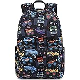 LEDAOU Kids Backpack for Boys Girls Preschool Kindergarten Elementary School Bookbag Toddler School Bag with Chest Strap