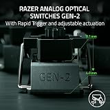 Razer Huntsman V3 Pro Analog Optical Gaming Keyboard UK Layout Black view 3