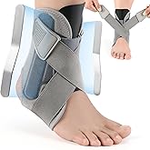 JFCHSK Adjustable Ankle Brace for Men & Women – Support for Sprained Ankle, Mild Sprains, Achilles & Sports | Lightweight Ankle Stabilizer for Injury Recovery & Active Lifestyles