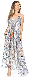 Sakkas 1817 - Lizi Womens Maxi High-Low Halter
