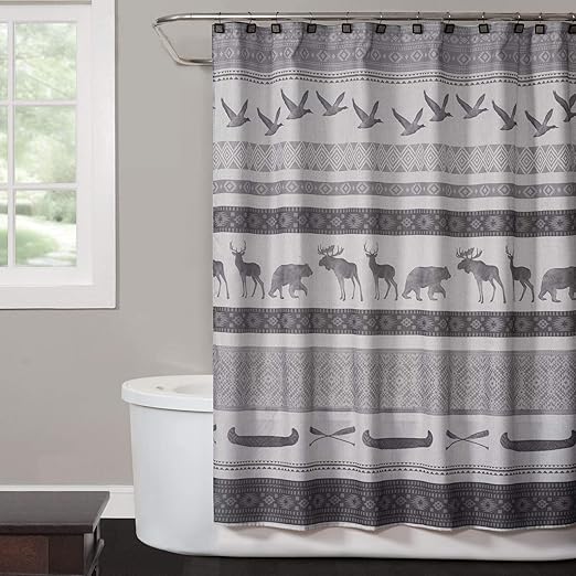 Amazon Com Saturday Knight 72 In Gray Wilderness Calling Fabric