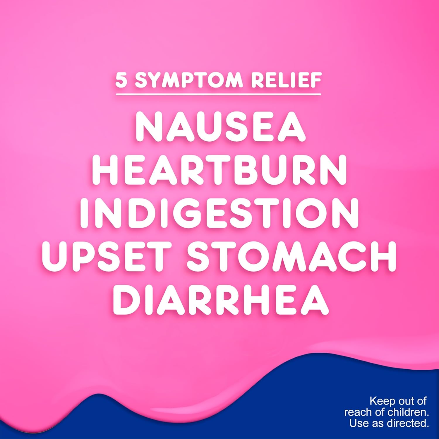 Pepto Bismol Ultra Liquid, Cherry Flavor, 3 Pack of 12 fl oz, for Relief of Gas, Anti Diarrhea, Heartburn, Nausea, Upset Stomach, and Indigestion (36 oz. Total): Health & Personal Care