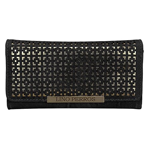 Lino Perros Womens Wallet (Black)