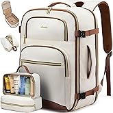 LOVEVOOK Travel Essentials Carry on Backpack 40L Travels Backpack for Women,Waterproof TSA Personal Item Travels Bag Airline Flight Approved,Large Carry on Luggage Laptop Backpack with Packing Cubes