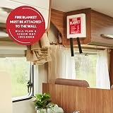 Firechief Kitemarked Fire Blanket 1m x 1m Rigid Case BS EN 1869 Certified view 4