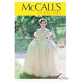 McCall's Women's Victorian Dress Costume Sewing Angela Clayton, Sizes 14-22 Patterns