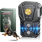 KailSwift Anti Barking Device for Dogs, 3 Modes Ultrasonic Bark Deterrent | Solar Charging Dog Barking Silencer, IPX5 Waterproof Indoor &amp; Outdoor, 50Ft Range, Humane Automatic Bark Stopper for Dogs