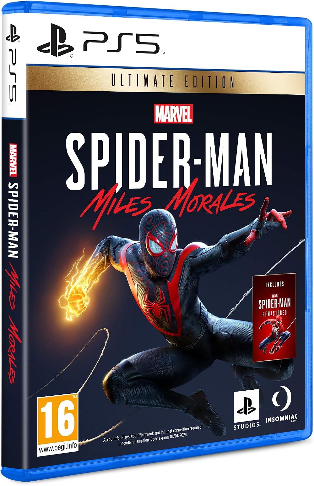 PlayStation Marvel’s Spider-Man Miles Morales Ultimate Edition PS5