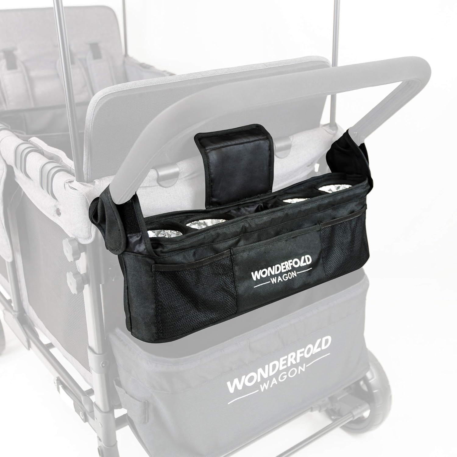 WonderFold Universal Parent Console with 4 Insulated Cup Holders: Home Improvement