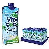 Vita Coco - Pure Coconut Water (330ml x 12) - Naturally Hydrating - Packed With Electrolytes - Gluten Free - Full Of Vitamin 