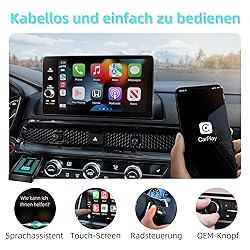 Pashlysh Wireless Carplay Adapter for iPhone, 2024
