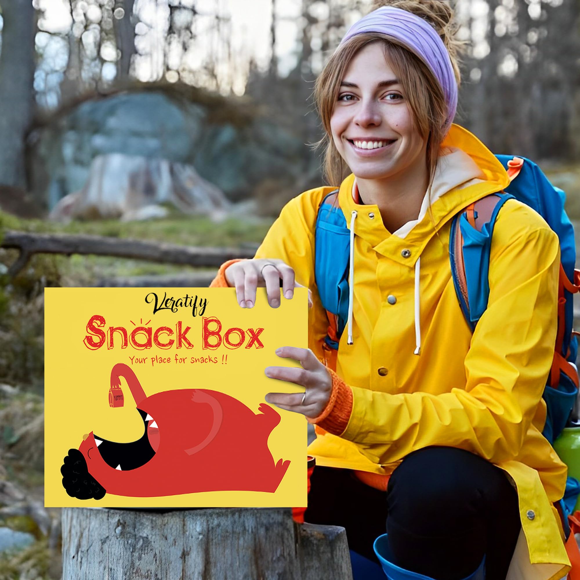 Veratify Healthy Mixed Snack Box & Snacks Gift Variety Pack Great