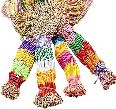 Beetest Bracelet Bresilien 100 Pcs Colore Brins A La Main Tresse Bracelets Cordons D Amitie Fil Poignet Cheville Bracelet Pour Articles De Fete Couleurs Aleatoires Amazon Fr Jeux Et Jouets