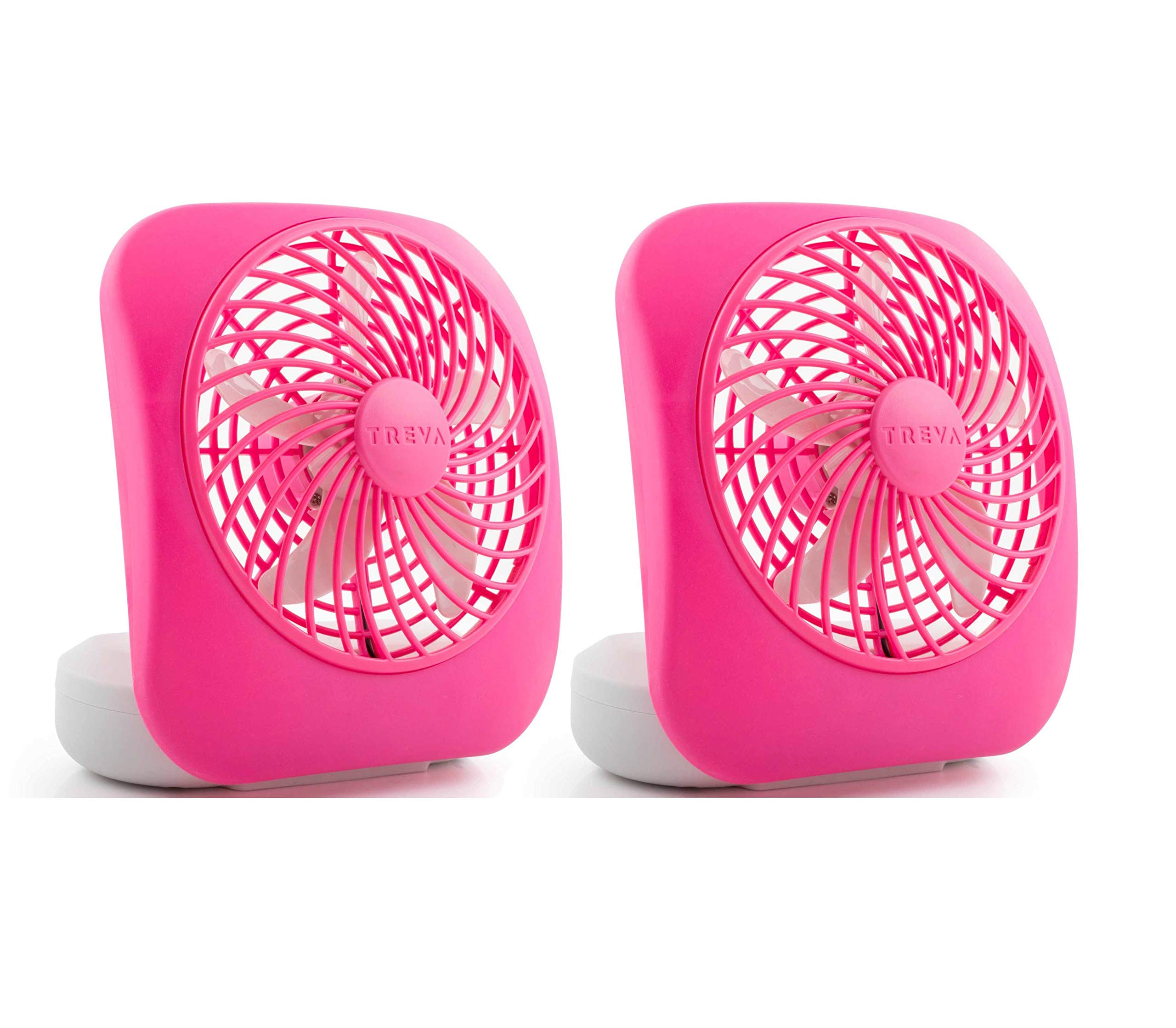 02COOL 5 Inch Fan, Raspberry, 2 Units
