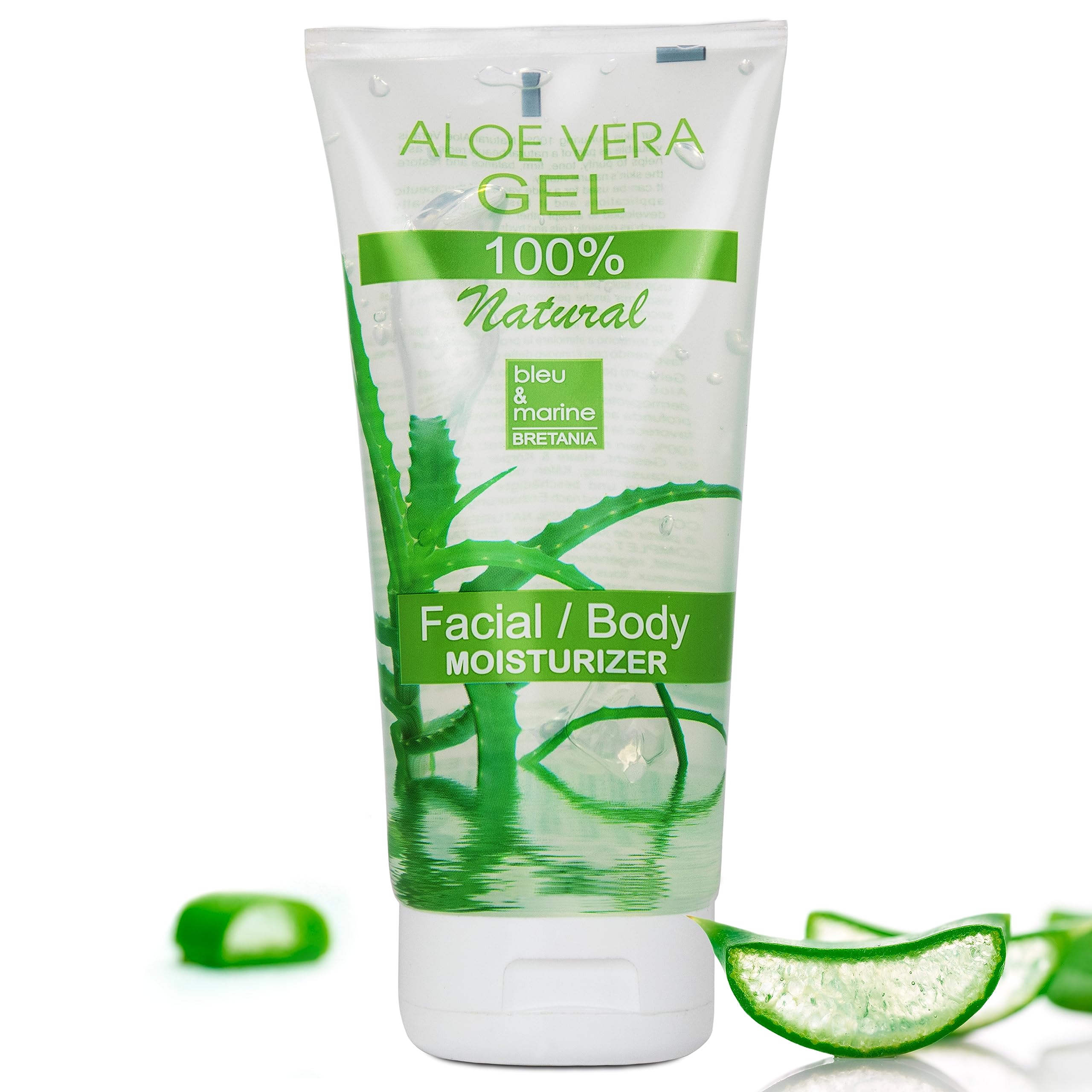 Pure Aloe Vera Gel 100% Natural 200 ml 7.03 fl oz DIY Cosmetics Face & Body care Moisturiser Hair repair After sun Soothing gel Wax Aftercare Canary Islands