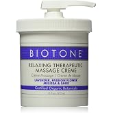 Biotone Relaxing Therapeutic Massage Creme, 16 Ounce